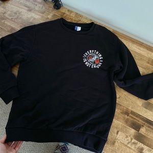 Men’s H&M Black Crewneck
